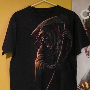 2000s Grim Reaper Graphic Tee